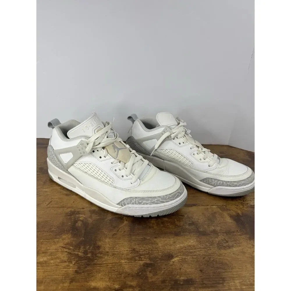 Size 12 - Jordan Spizike Low Summit White Photon Dust